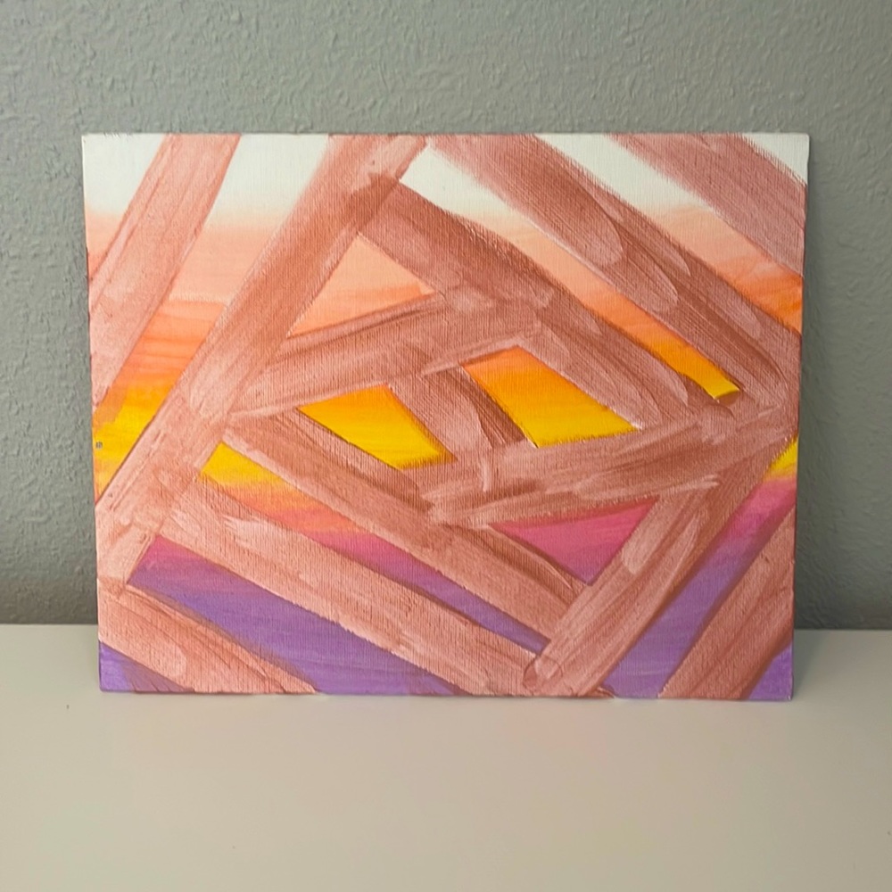 8”x10” canvas panel art